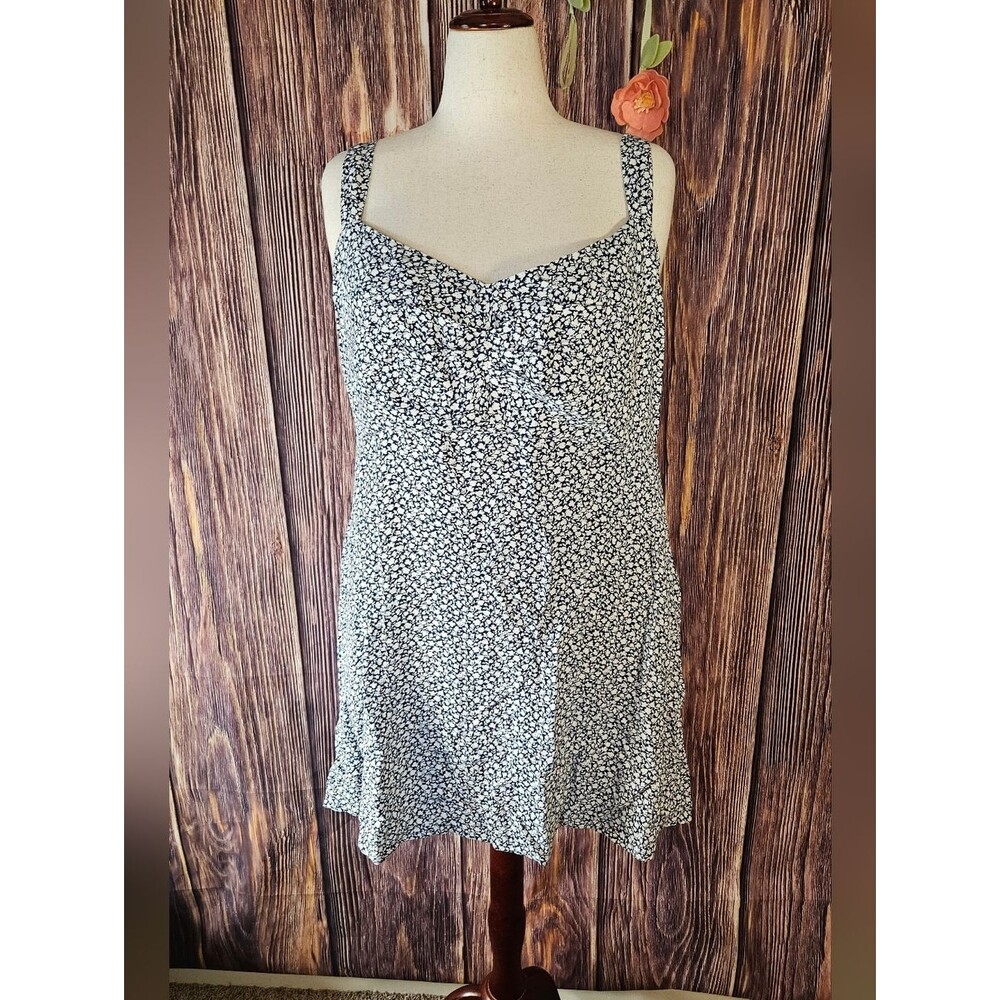 NWT Old Navy Fit & Flare Adjustable Strap Mini Dress Plus Size 2X